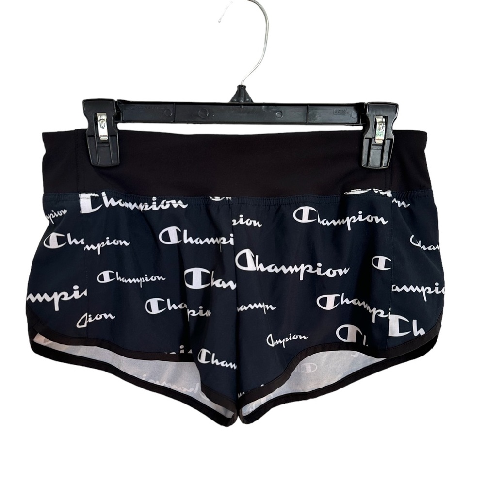 Champion Shorts- Size small- super cute print- black and white
